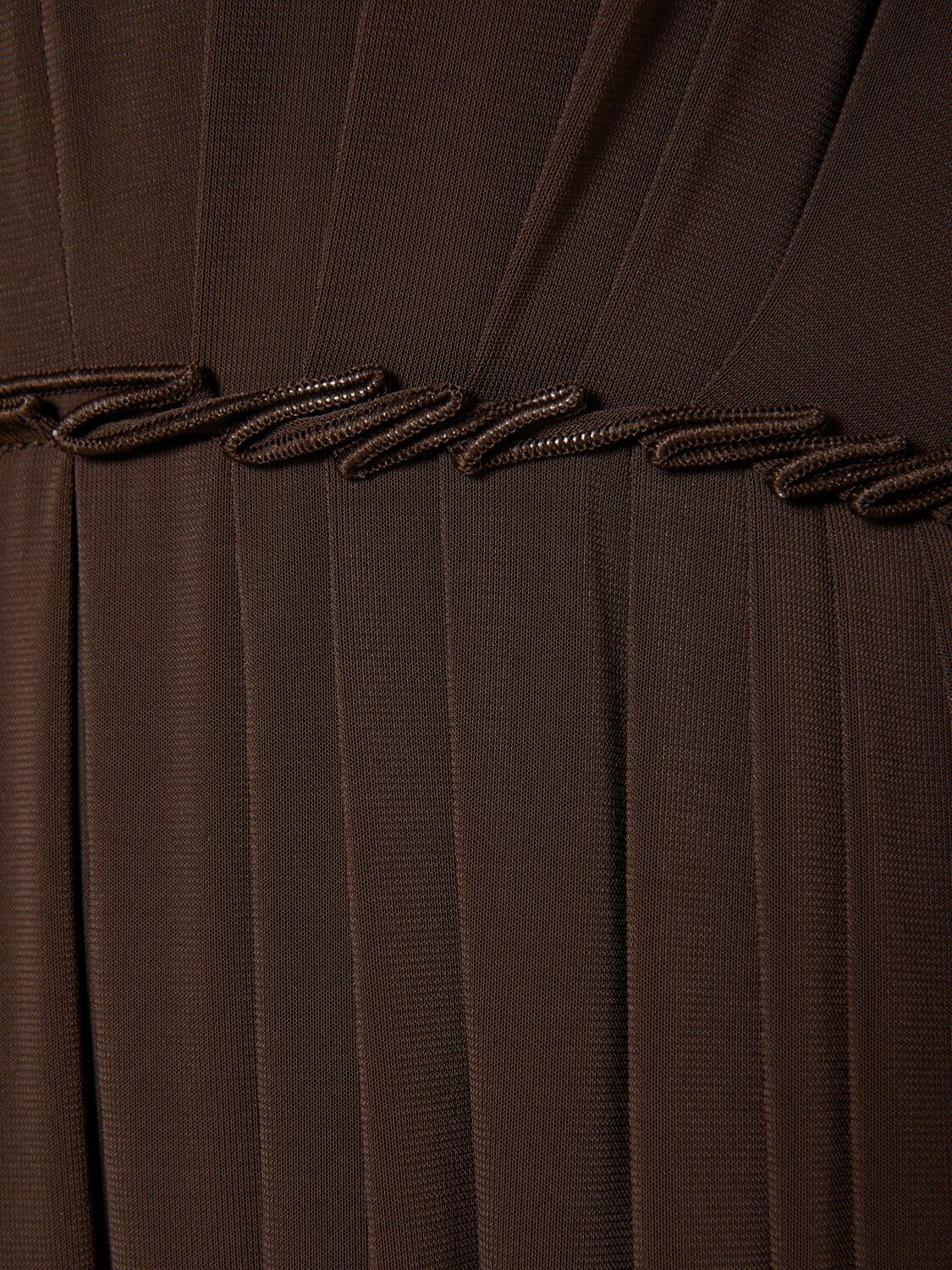 【Max Mara】WALTER LONG DRESS IN STRETCH JERSEY MAX MARA Walter Stretch Jersey Long Dress Max Mara