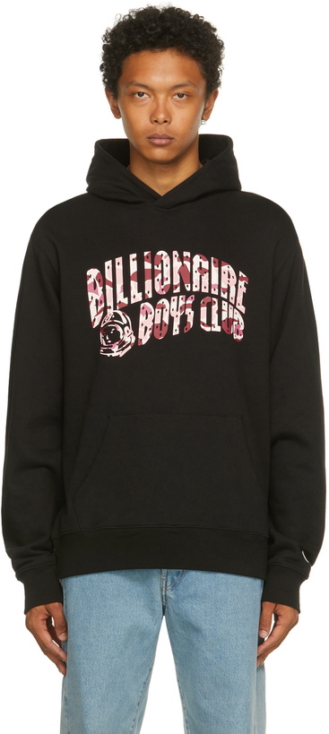 Photo: Billionaire Boys Club Black Camo Arch Logo Hoodie