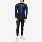 Pas Normal Studios Men's Mechanism Thermal Long Sleeve Jersey in Navy