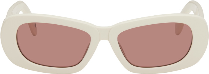 Photo: Palm Angels White Dana Sunglasses