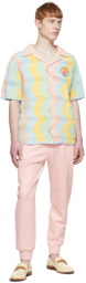 Casablanca Multicolor Knit Casa Shell Shirt