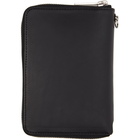 Yohji Yamamoto Black Thick Fastener Wallet