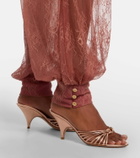 Bananhot Kendall sheer lace balloon pants