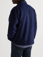 Universal Works - Mowbray Wool-Blend Felt Blouson Jacket - Blue