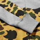 A Bathing Ape Men's 1st Camo Shark Full Zip Hoody in Grey