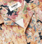 YMC - Camp-Collar Floral-Print Cotton-Blend Twill Shirt - Pink