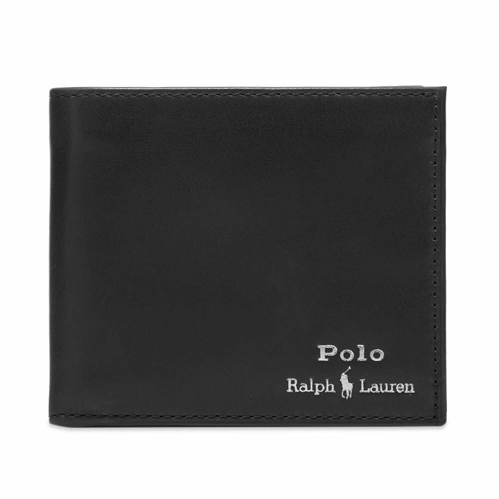 Photo: Polo Ralph Lauren Men's Embossed Billfold Wallet in Black