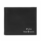 Polo Ralph Lauren Men's Embossed Billfold Wallet in Black