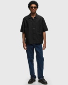 Calvin Klein Jeans Linen Ss Shirt Black - Mens - Shortsleeves