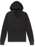 Rag & Bone - Flame Slub Cotton-Jersey Hoodie - Black