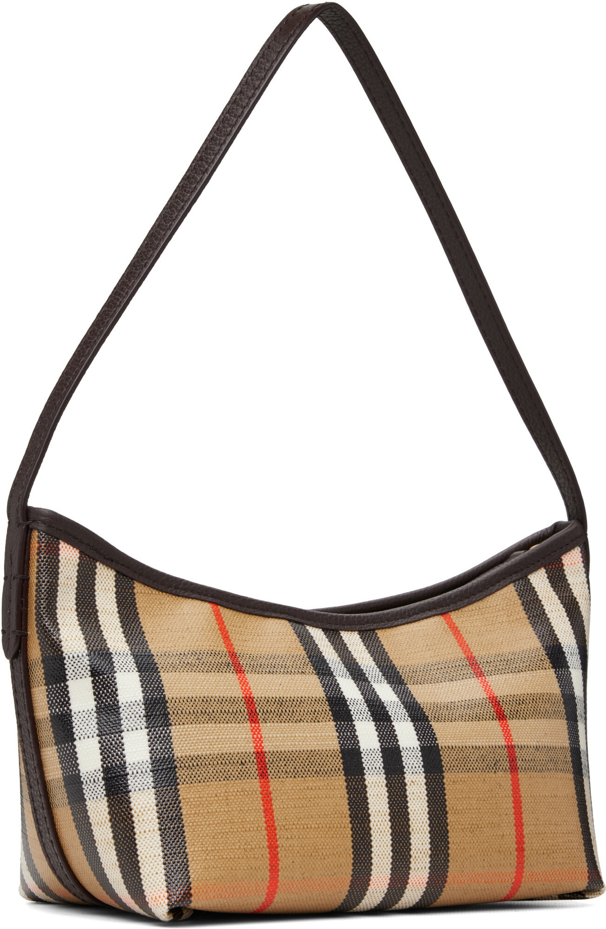 Burberry Beige Mini Highlands Shoulder Bag​