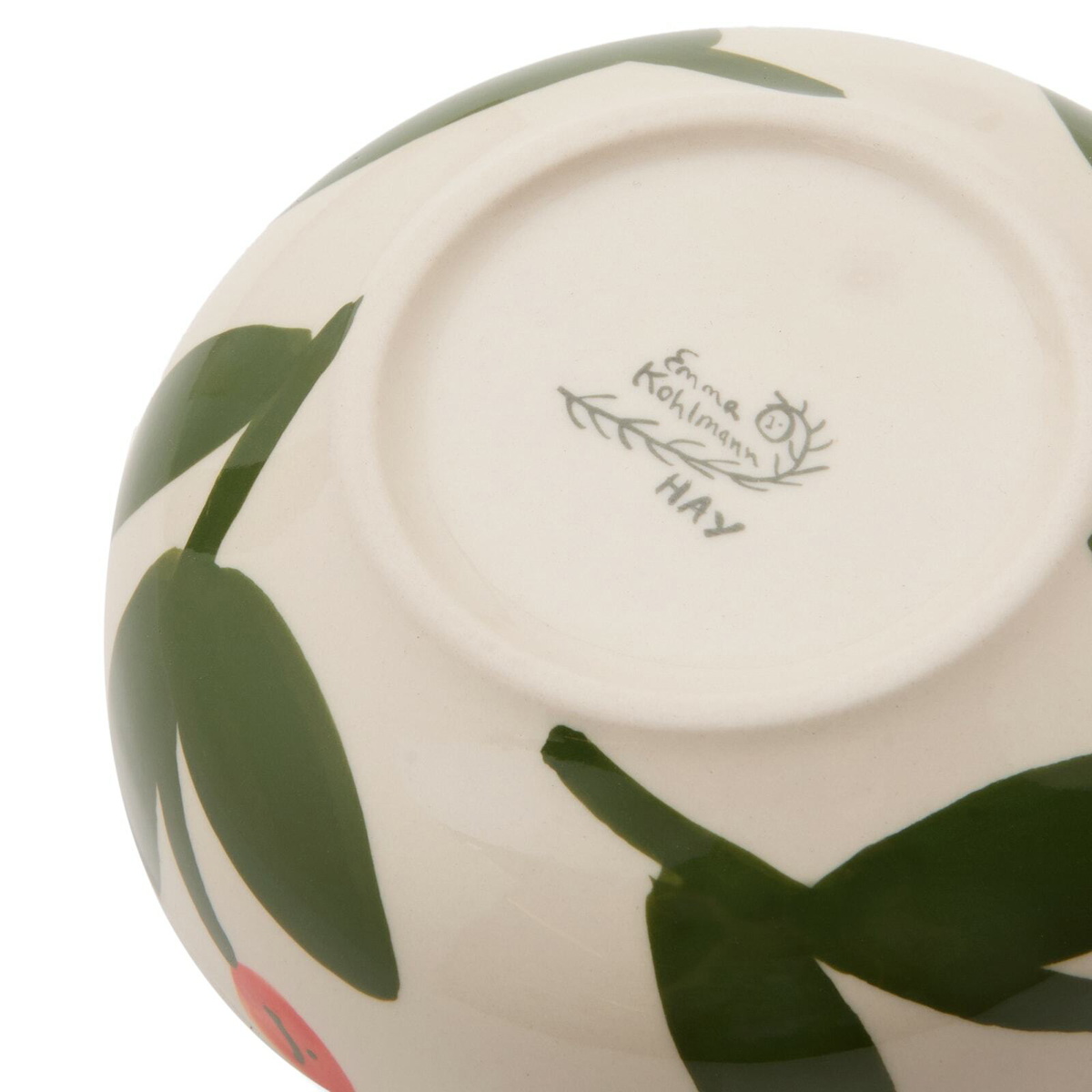HAY x Emma Kohlmann La Pittura Bowl - Small in Pomelo Face Vine 