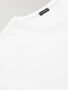 Incotex - Cotton-Piqué T-Shirt - White