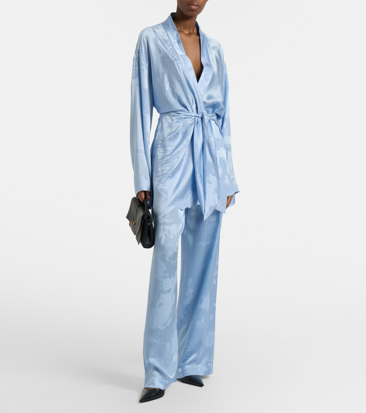 Balenciaga Silk wrap dress