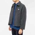 Danton Men's Wool Zip Jacket in Grey