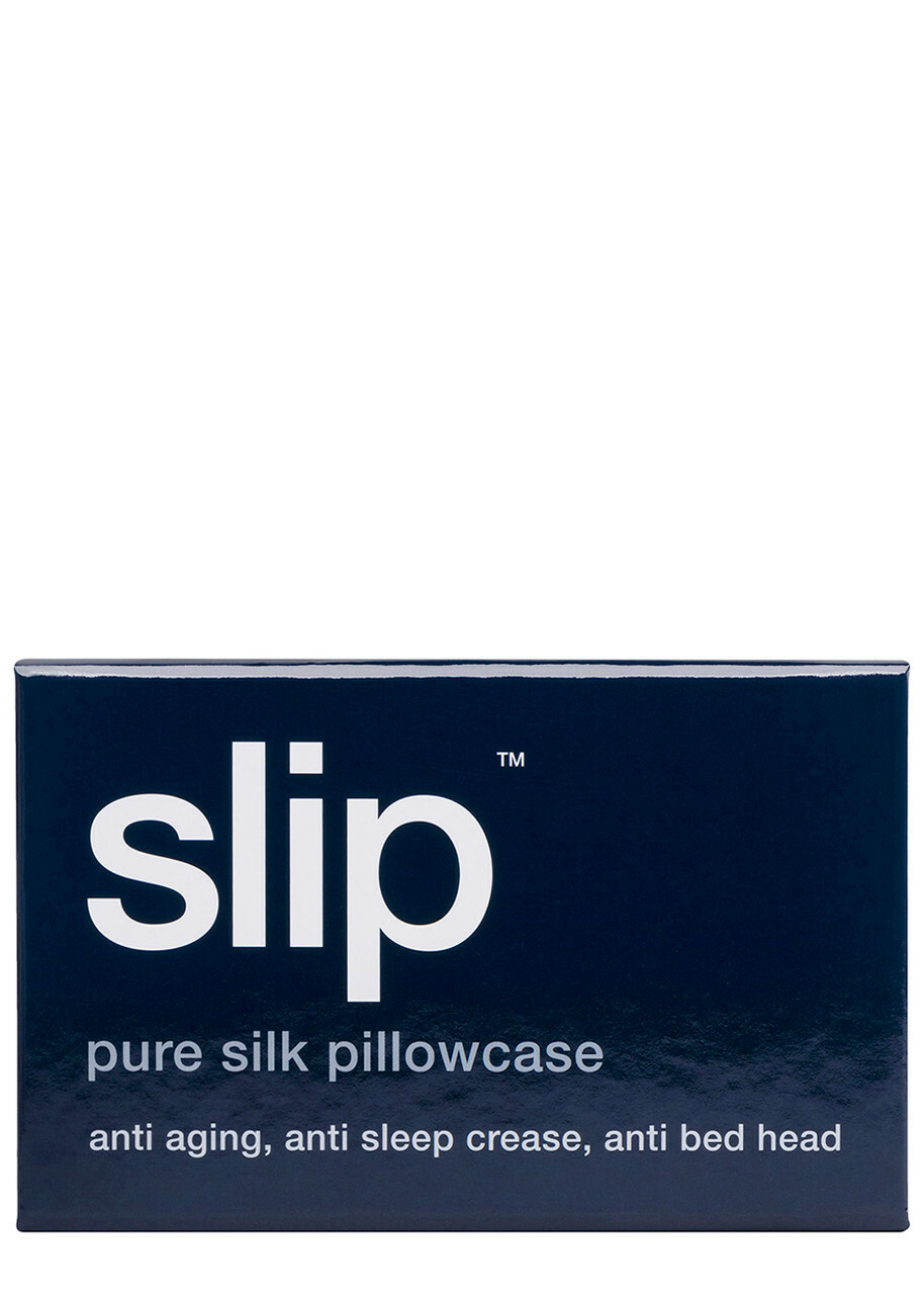 Slip Silk Pillowcase Navy - Navy Blue