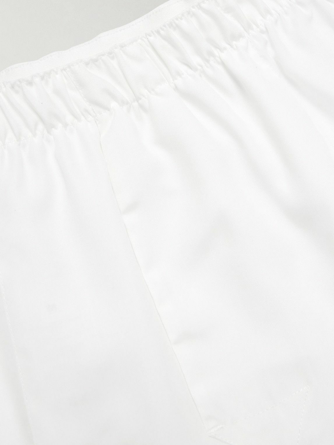 CDLP - TENCEL™ Lyocell-Poplin Boxer Shorts - White