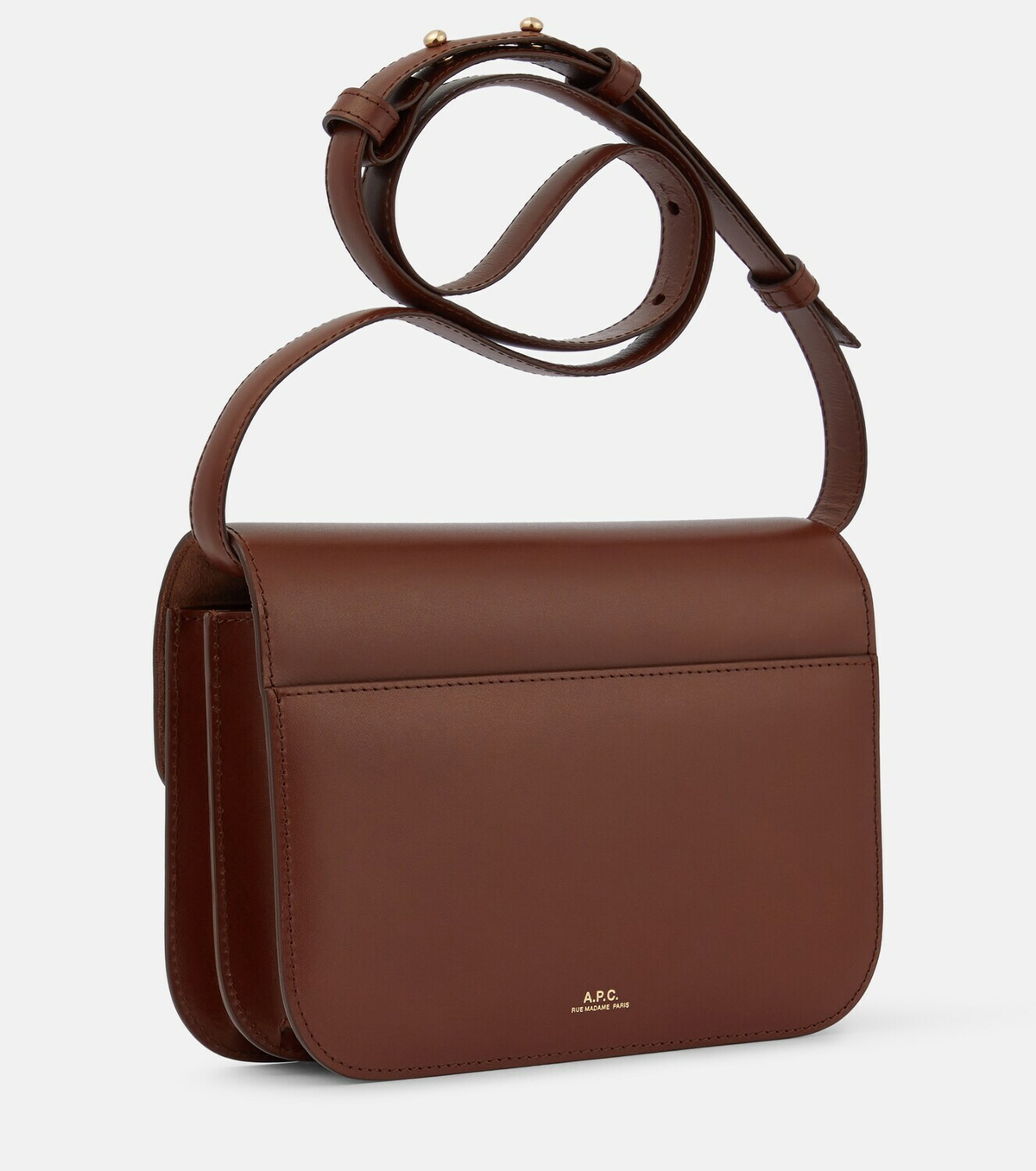 ショルダーバッグ・ポシェット Astra Small Crossbody - A.P.C - Leather - Brown Astra Small Crossbody - A.P.C - Leather - Brown