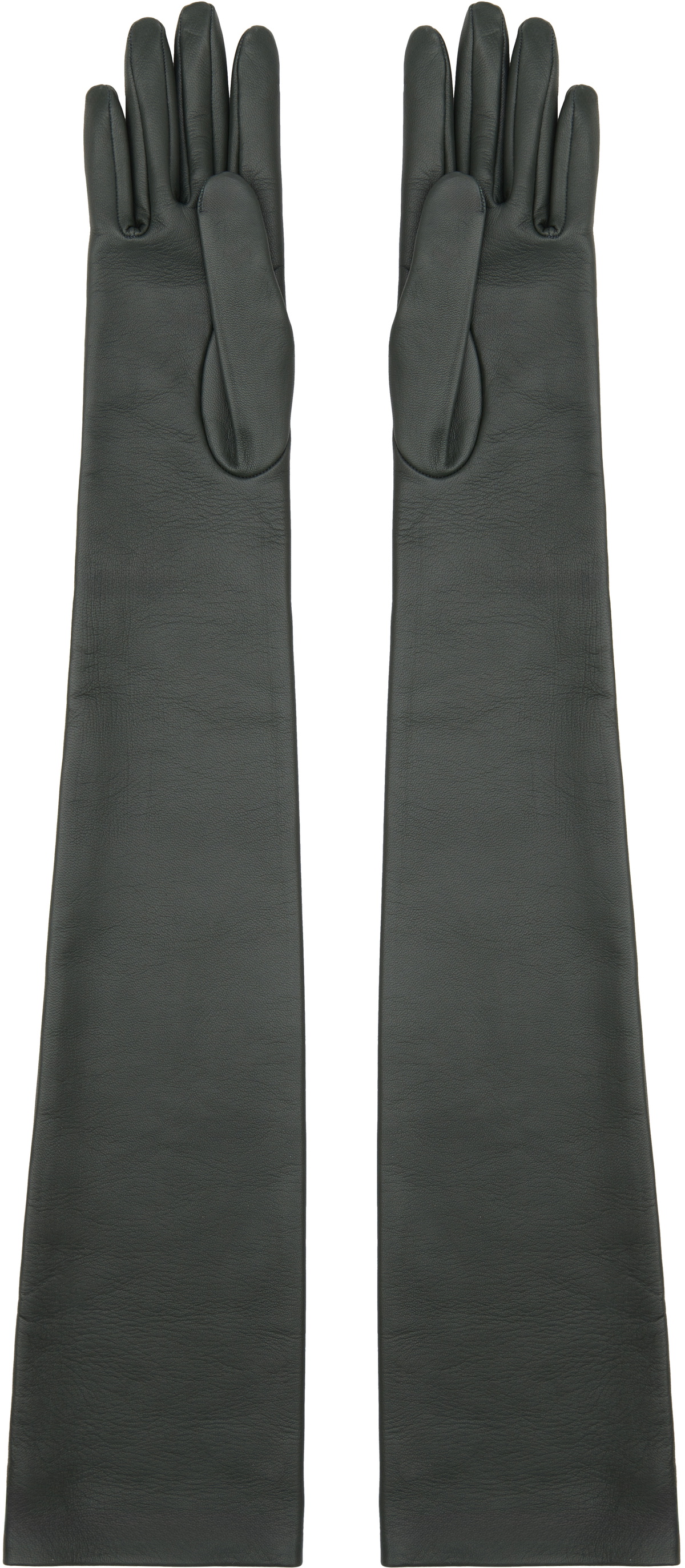 The Row Green Simon Gloves
