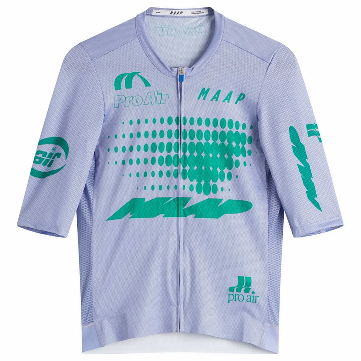 Photo: MAAP Men's Aether Pro Air Jersey 3.0 in Periwinkle