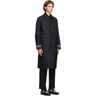 Burberry Reversible Black and White Keats Coat