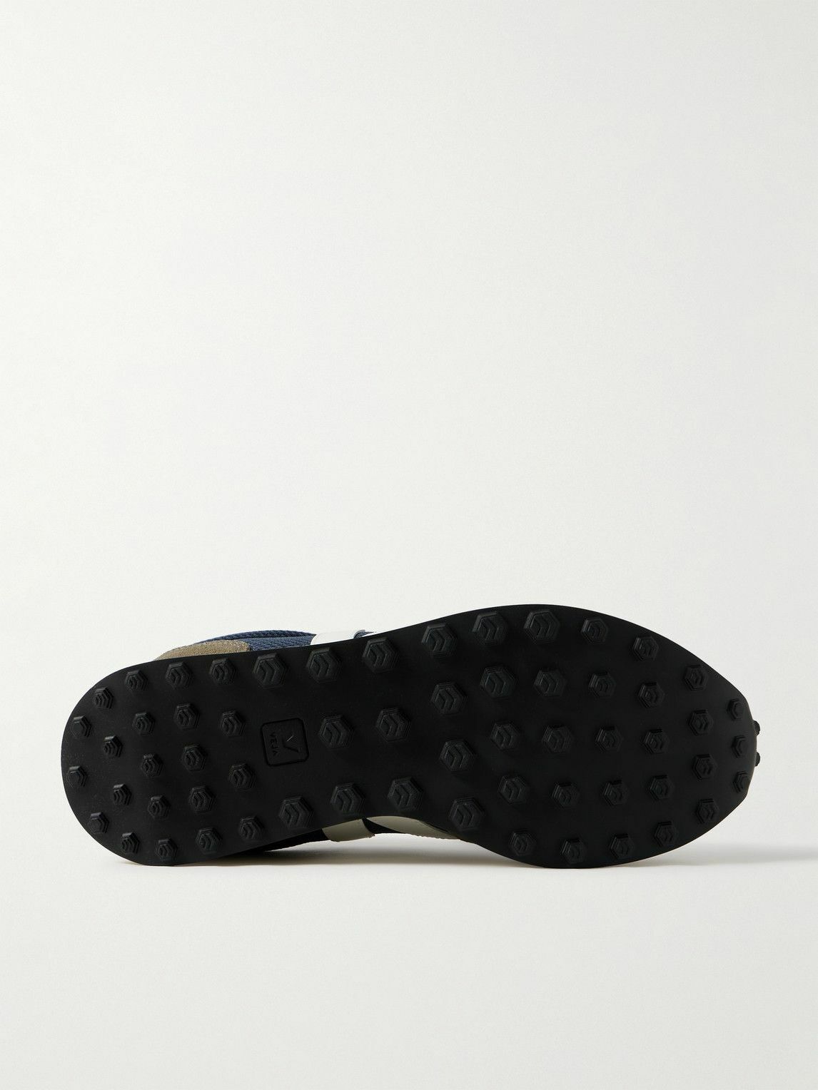 Veja - Rio Branco Leather-Trimmed Alveomesh and Suede Sneakers - Green