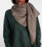 Lisa Yang Bandana cashmere scarf