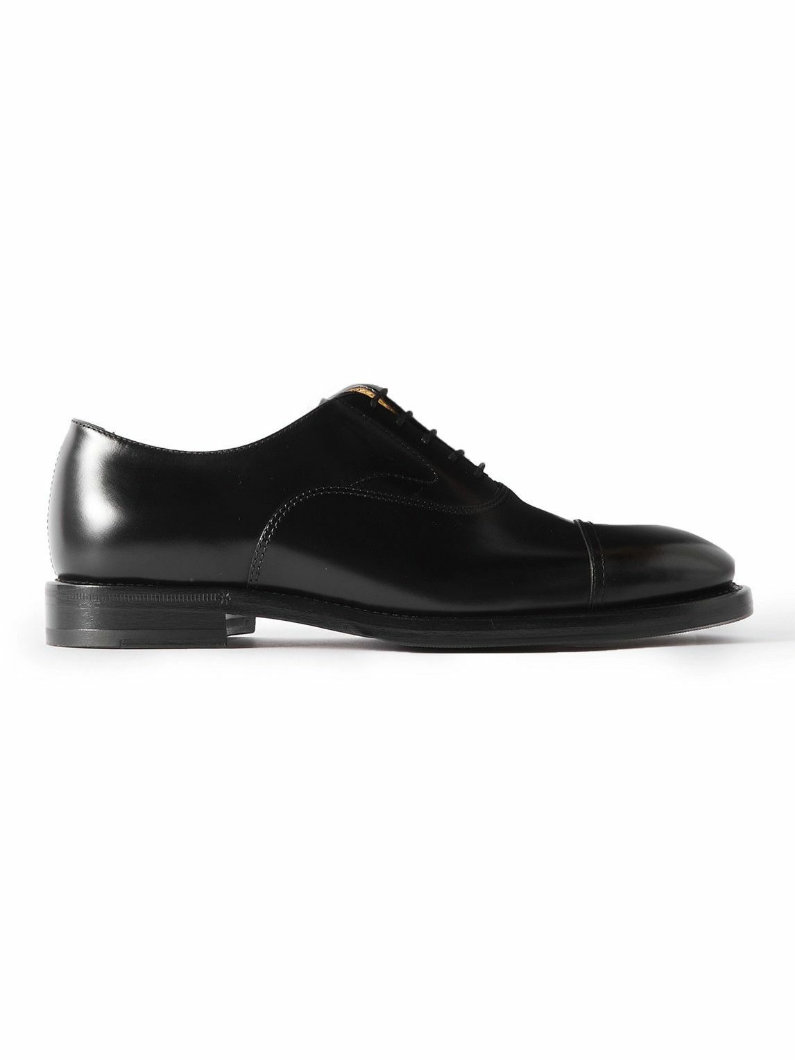 Brunello Cucinelli - Leather Oxford Shoes - Black Brunello Cucinelli