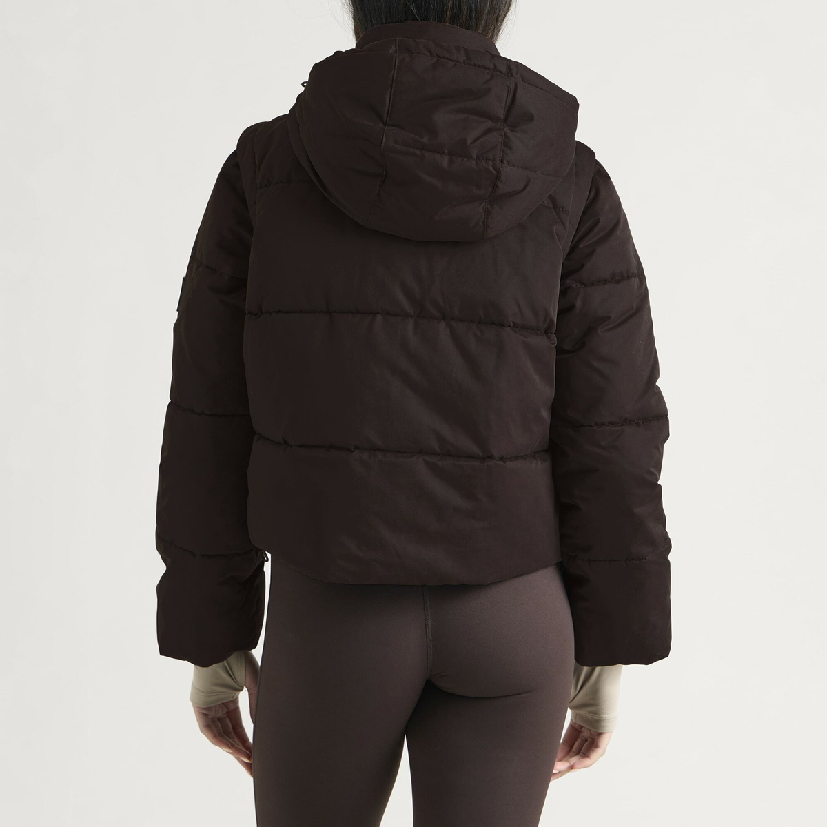 TALA Women's Storm Puffer Jacket in Americano