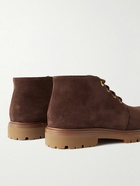 Brunello Cucinelli - Tank Sole Suede Chukka Boots - Brown