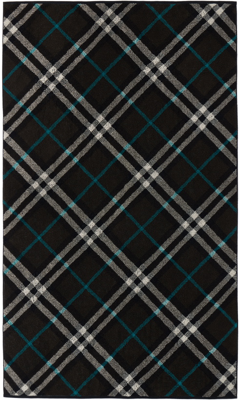 Photo: Burberry Brown Check Cotton Towel