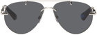 Burberry Silver Metal Sunglasses
