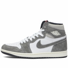 Air Jordan Men's 1 Retro High OG Sneakers in Black/Fire Red