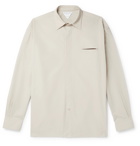 Bottega Veneta - Oversized Cotton-Poplin Shirt - Neutrals