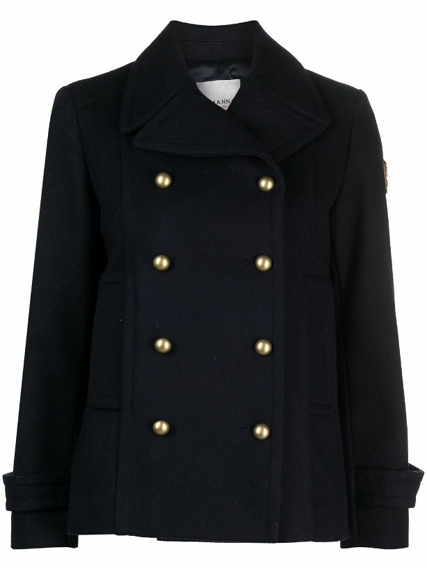 Photo: ERMANNO - Wool Double-breasted Coat