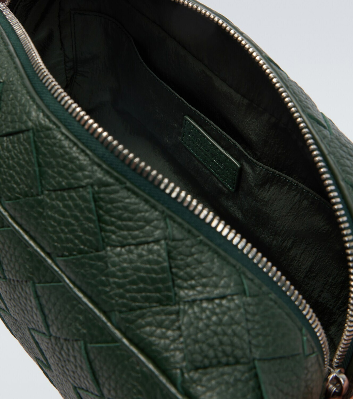 Bottega Veneta Intrecciato leather pouch