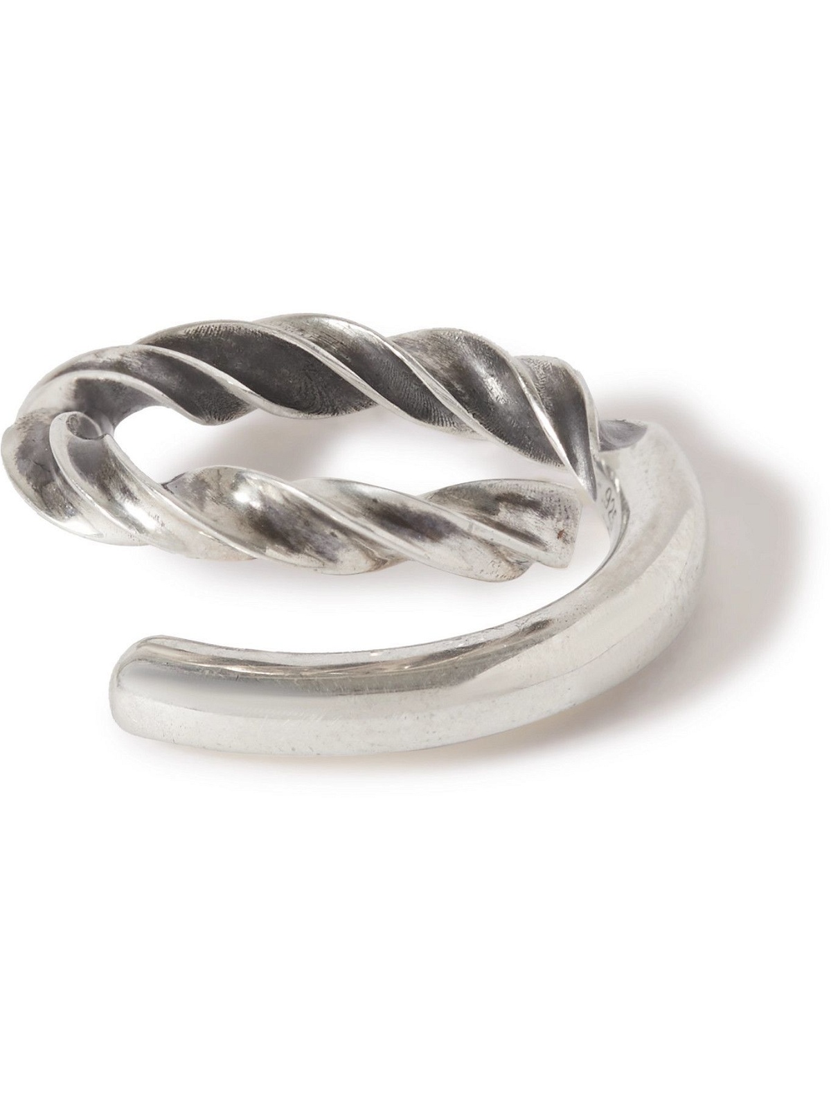 Photo: Gallery Dept. - Drill Bit Silver Ring - Silver