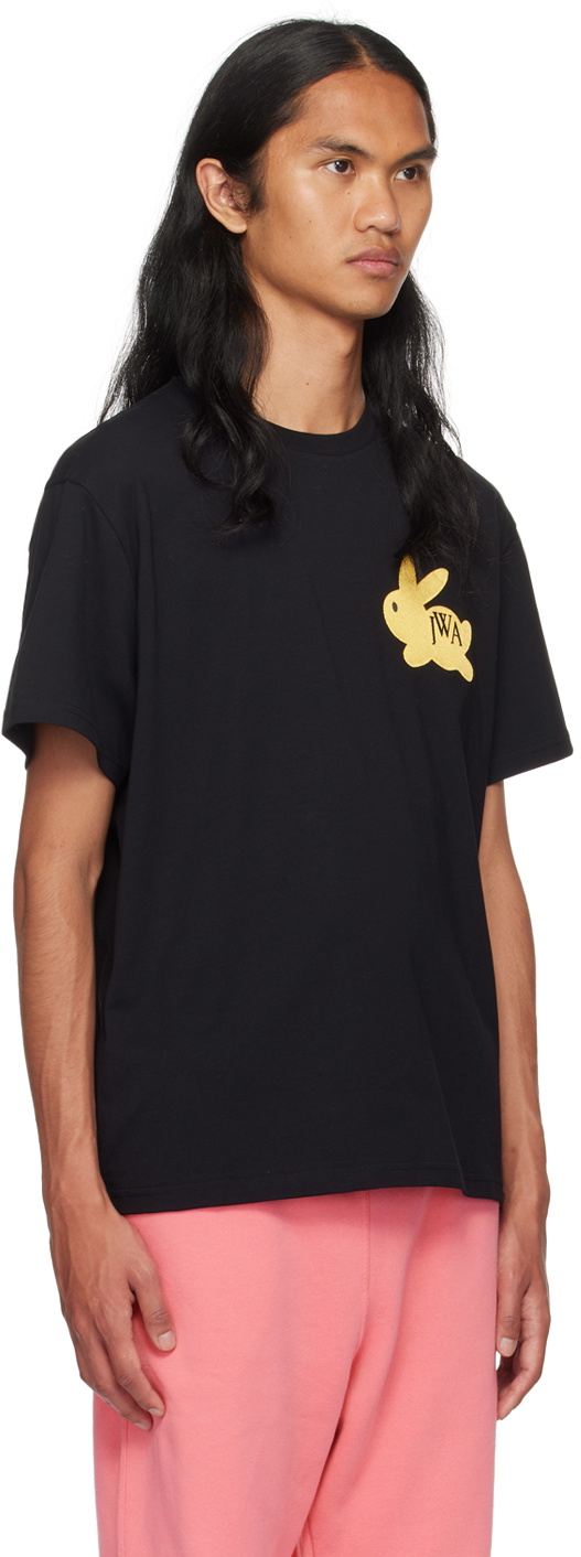 JW Anderson Black Bunny T-Shirt JW Anderson