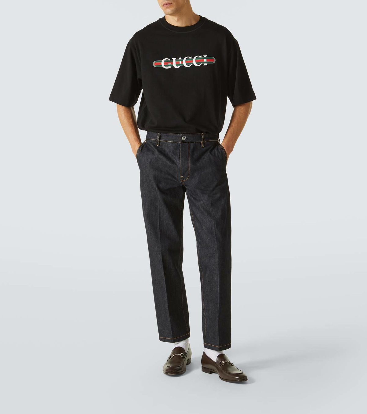 Gucci Logo cotton jersey T-shirt Gucci