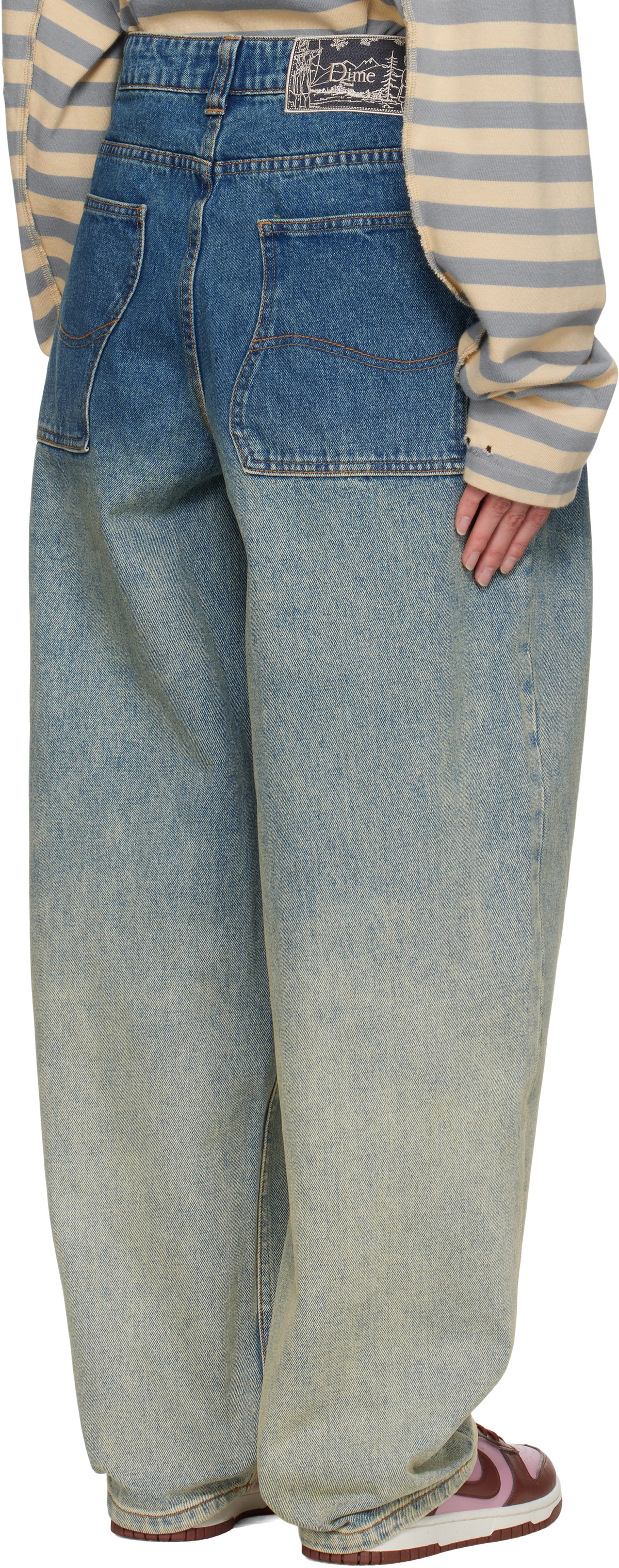 Dime Blue Classic Baggy Jeans