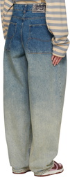 Dime Blue Classic Baggy Jeans