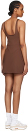 Girlfriend Collective Brown Tommy Dress