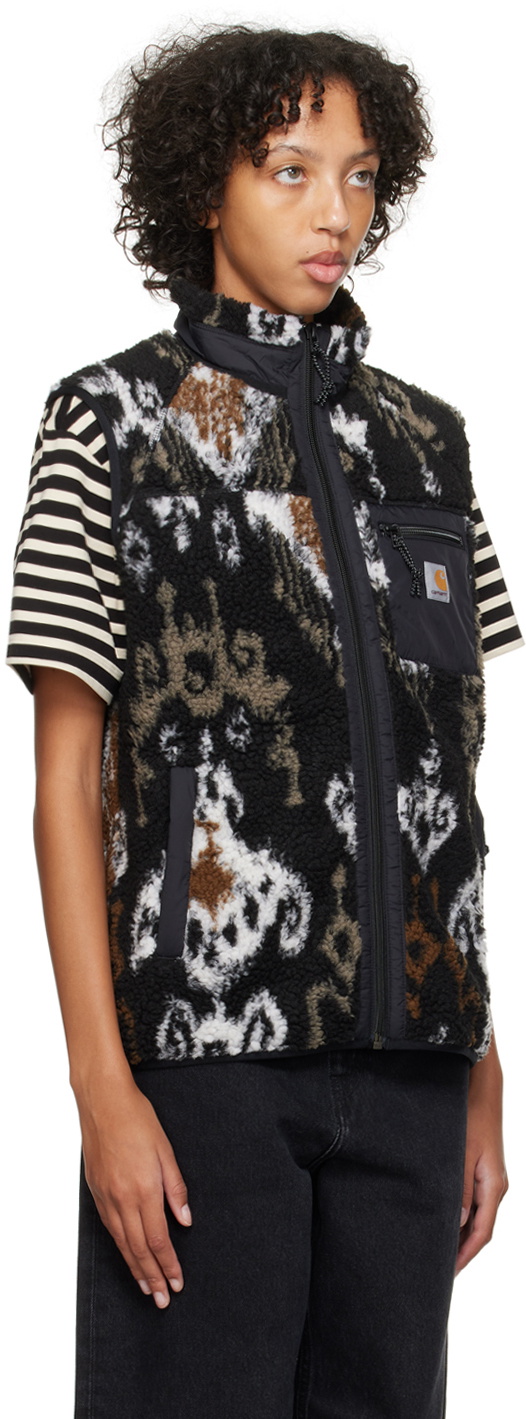 Carhartt Work In Progress Black & White Prentis Vest