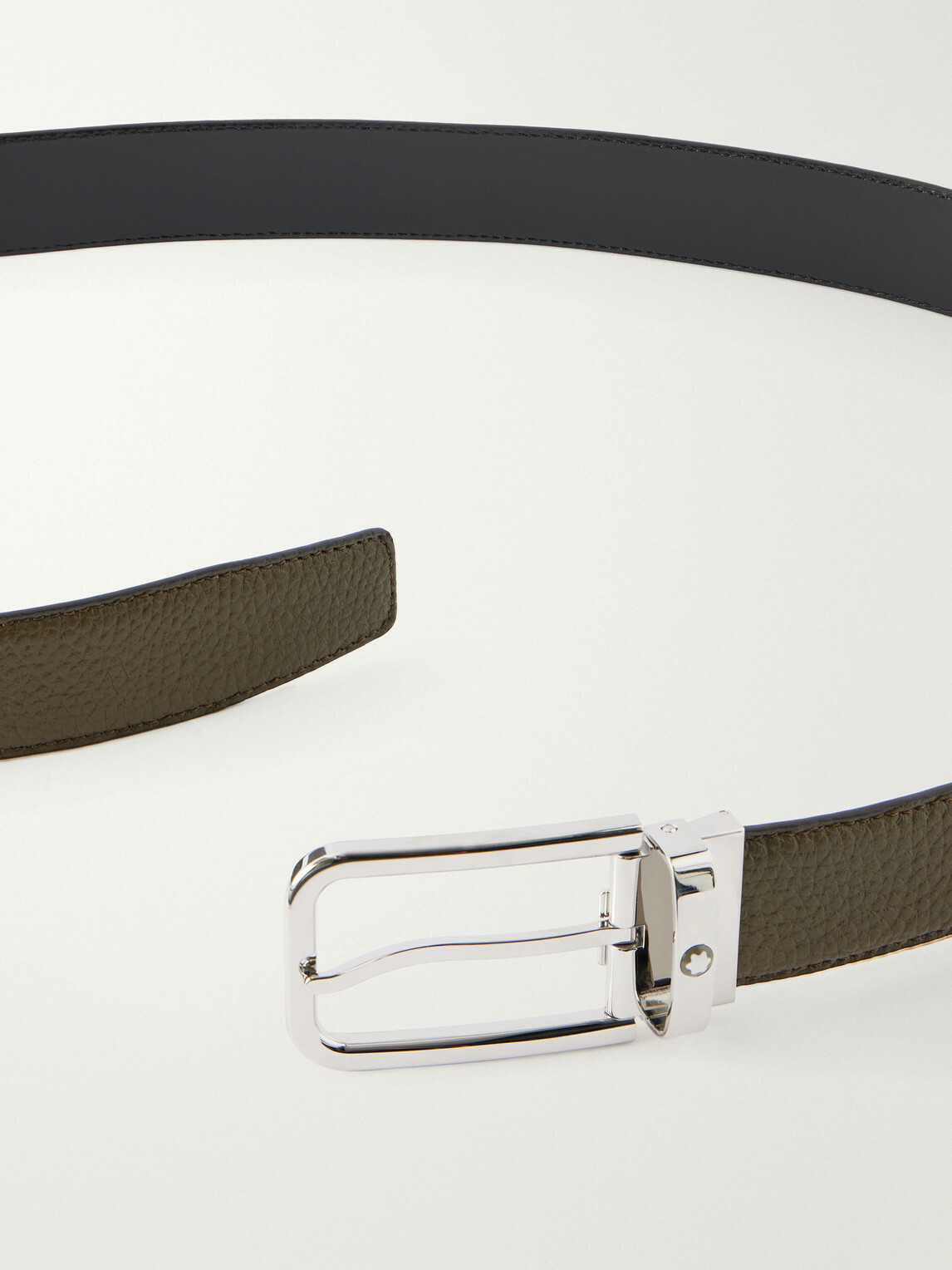 Montblanc - 3.5cm Full-Grain Leather Belt