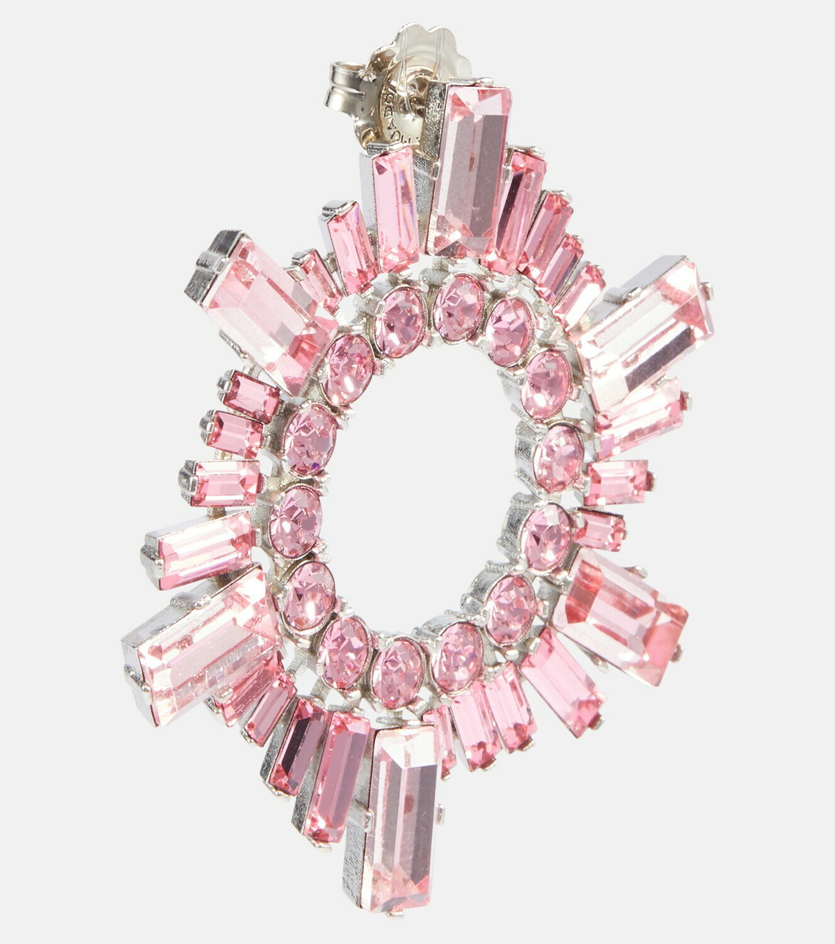 Amina Muaddi - Begum Mini crystal-embellished earrings Amina Amina Muaddi - Begum Mini crystal-embellished earrings Amina