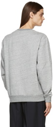 Acne Studios Grey Fleece Sweatshirt