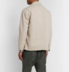 Altea - Sheffield Cotton and Linen-Blend Canvas Chore Jacket - Neutrals