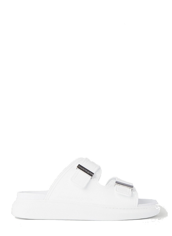 Photo: Hybrid Rubber Slides in White