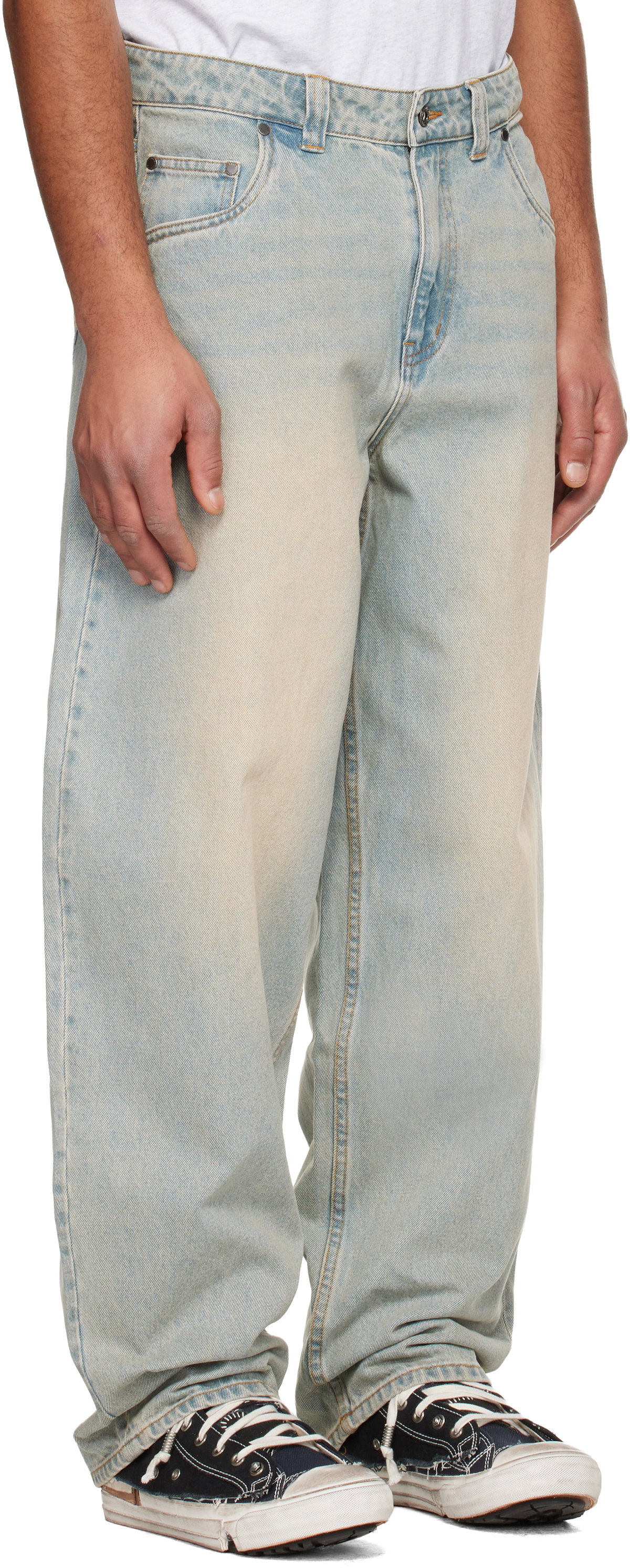 Dime Blue Baggy Jeans
