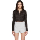 Vivienne Westwood Brown Veronica Cardigan
